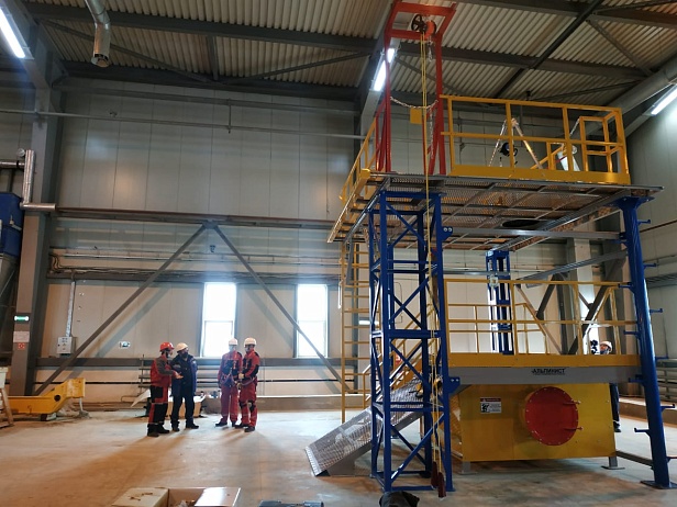 г. Чита. Учебный полигон "АЛЬПИНИСТ" 03-02 установлен  в "Норильский никель"